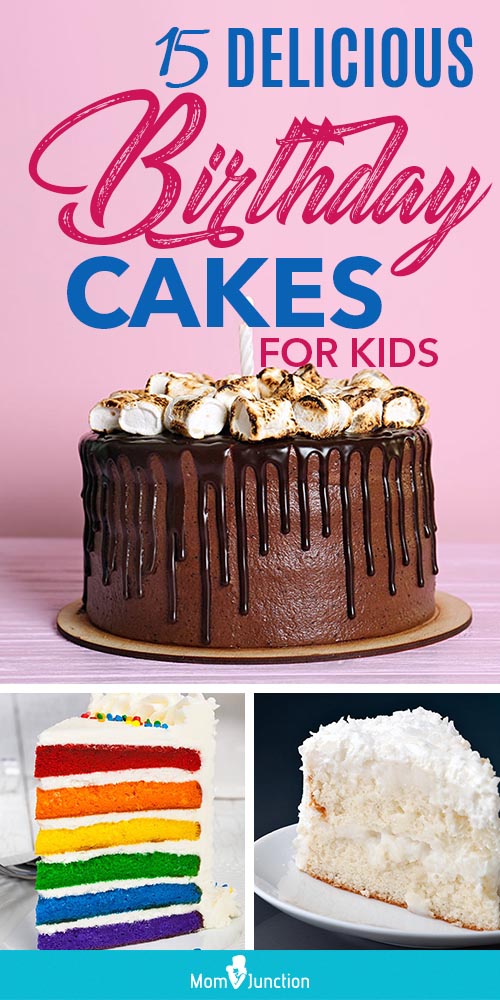 15 Delicious And Easy To Make Birthday  Cakes  For Kids