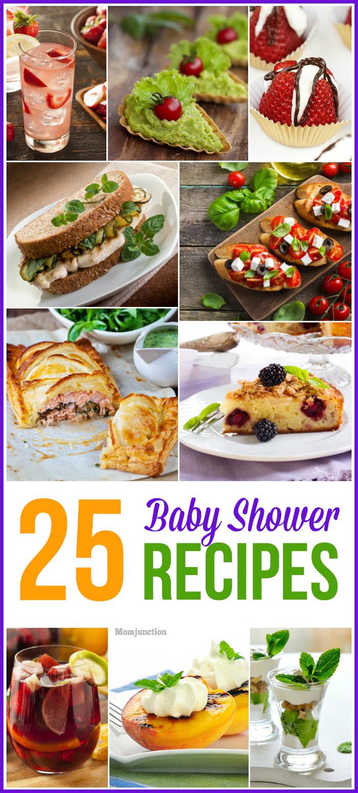 25 Easy To Make Baby Shower Recipes