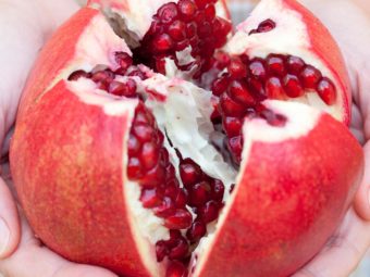 6 Wonderful Health Benefits Of Eating Pomegranates While Breastfeeding