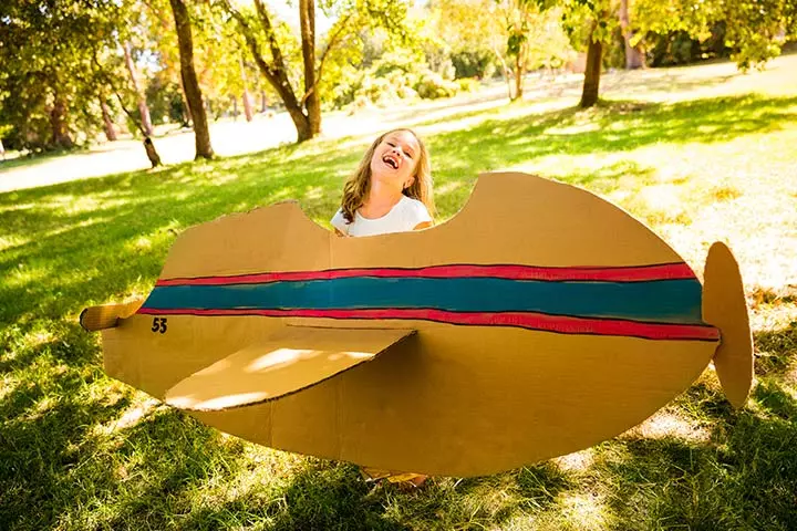 A Cardboard Airplane