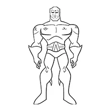 Aquaman, Justice League coloring page_image