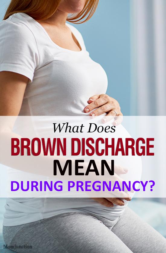 is-it-normal-to-have-brown-discharge-during-pregnancy