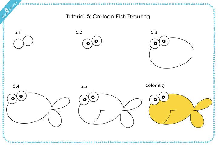 Fish Drawing Guide: 6 Steps For Beginners [Video + Images]