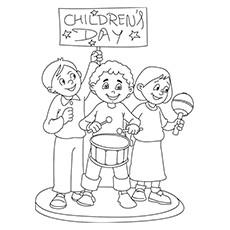 510 Top Coloring Pages Childrens Day  Images