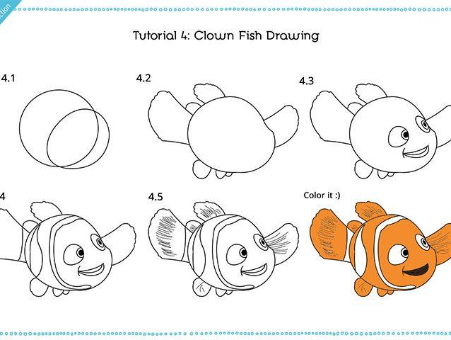 How To Draw A Fish Step By Step For Kids?