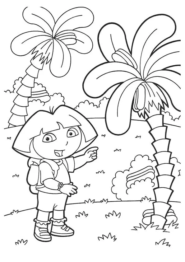 Dora-Beside-A-Palm-Tree