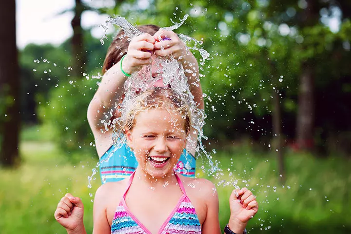 Drench Over With Water Balloons