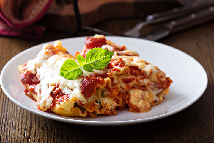 Easy lasagna rolls using Ricotta cheese when pregnant