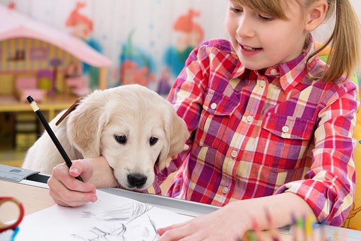 Step By Step Guide On How To Draw A Dog For Kids