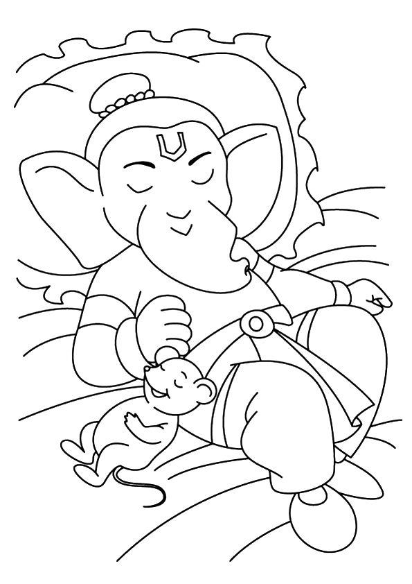 Ganesha-Resting