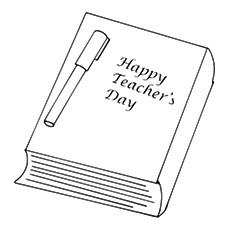 Teachers Day Coloring Pages - Happy Teacher’s Day