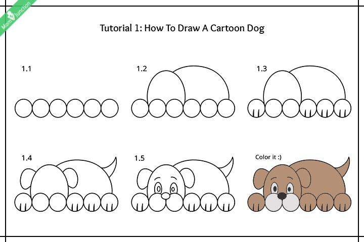 20 Easy Dog Drawing Ideas