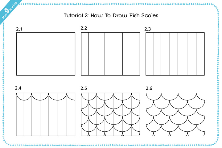 How To Draw Fish Scales With Pictures