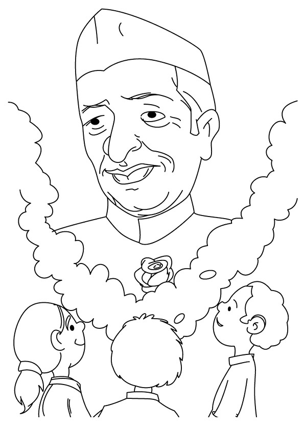 Kid%E2%80%99s-Paying-Homage-To-Nehru