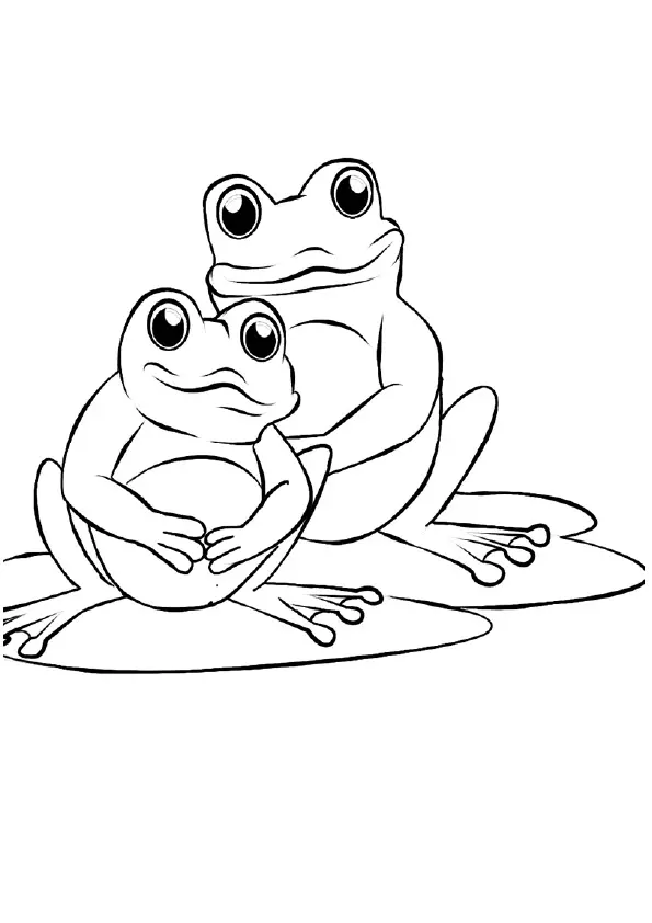 Mama-And-Baby-Frog