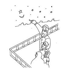 Moonsighting, Ramadan coloring page