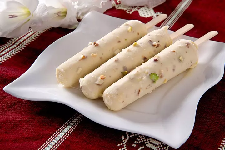 Pistachio kulfi diwali sweet recipes for children