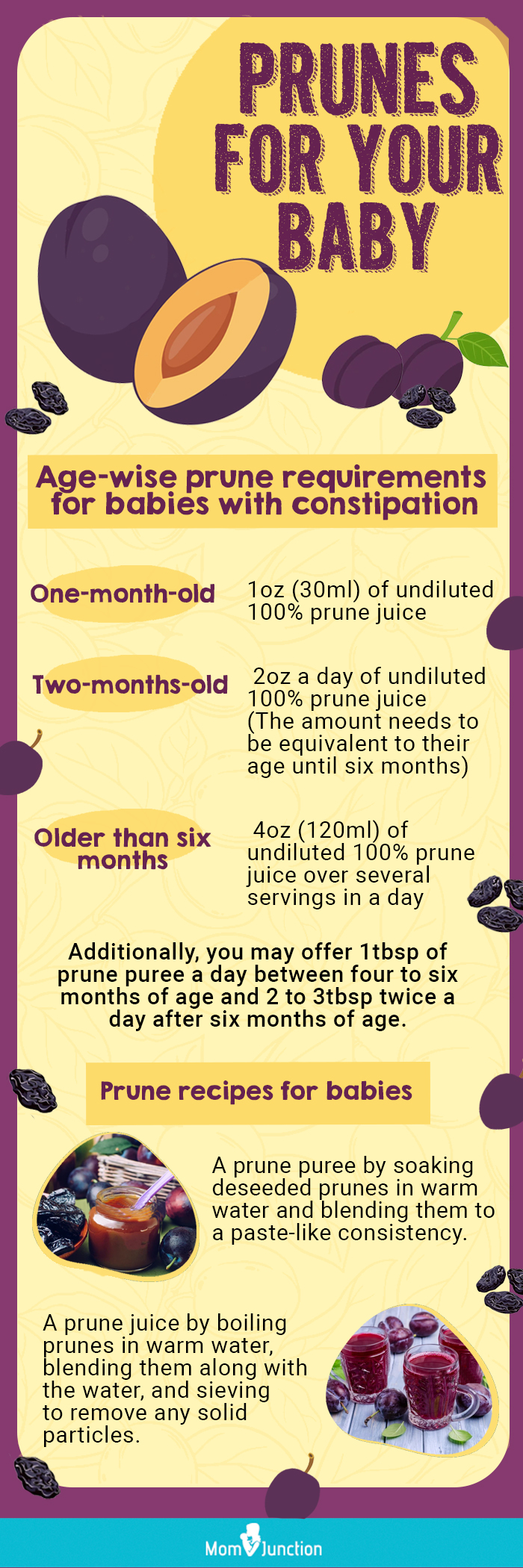 prunes for your baby (infographic)