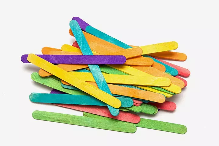 Rainbow Ice-cream Sticks