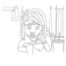 Riley, Inside Out coloring page