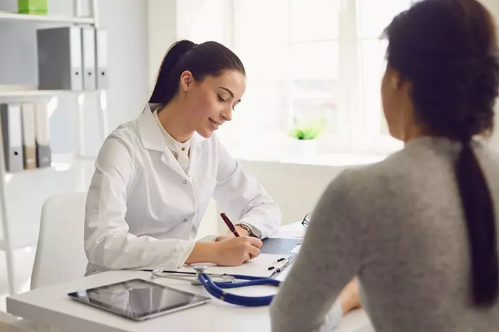 Talk to a healthcare professionl before taking medications when breastfeeding