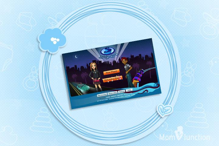 SuperSecret virtual world game for teens