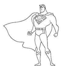 Superman, Justice League coloring page_image