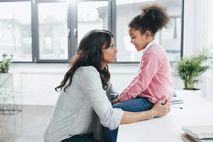 Talk to your kid to ensure they are not anxious