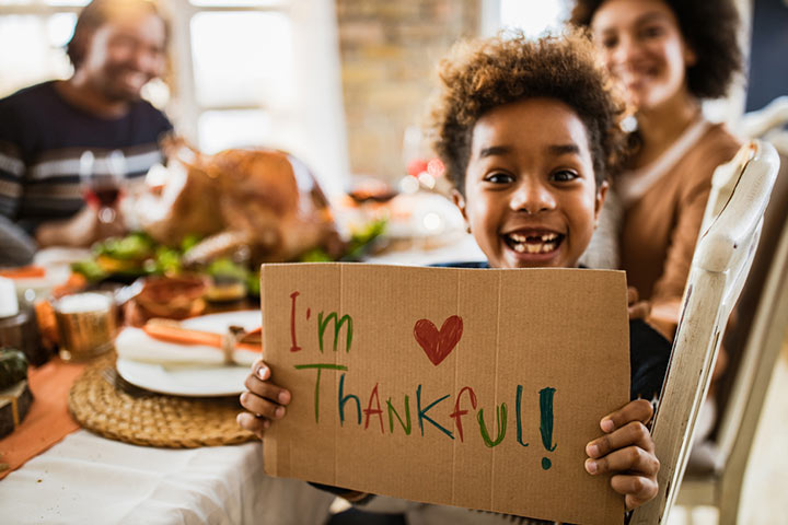 Thanksgiving quotes for kids