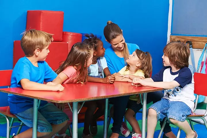 The dinner game as games for preschoolers