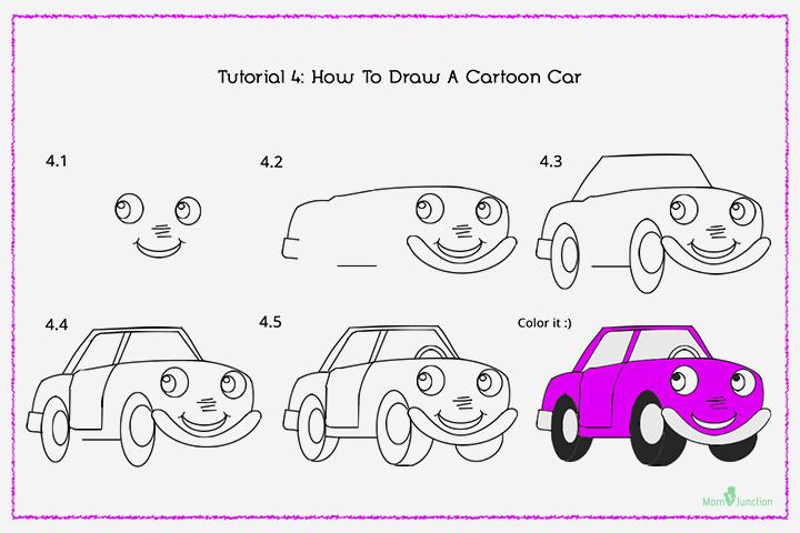 How to Draw a Sports Car Step by Step