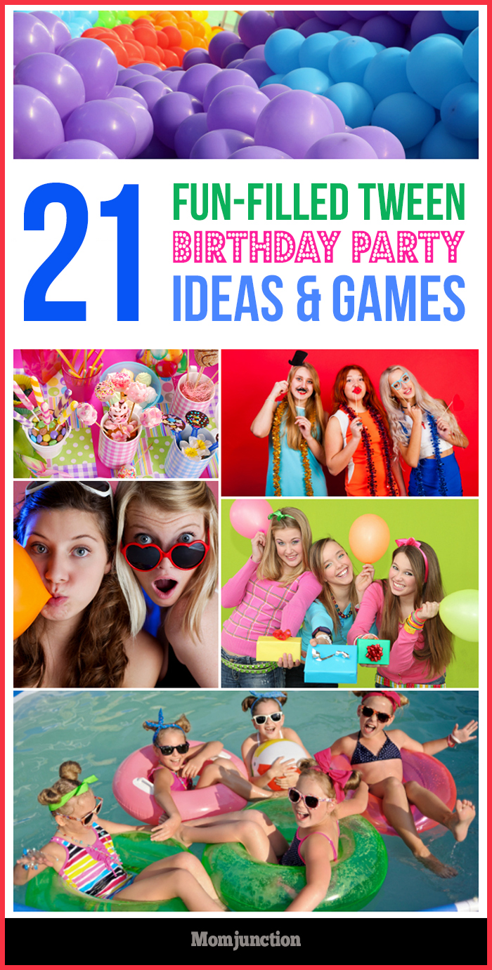 21 Fun  Filled Tween Birthday  Party Ideas  And Games