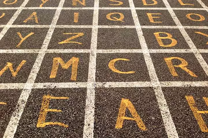 Alphabet Hopscotch