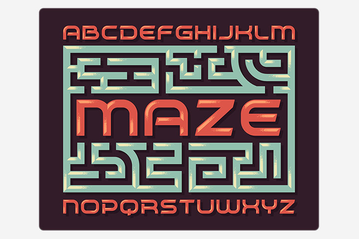 Alphabet Maze II 