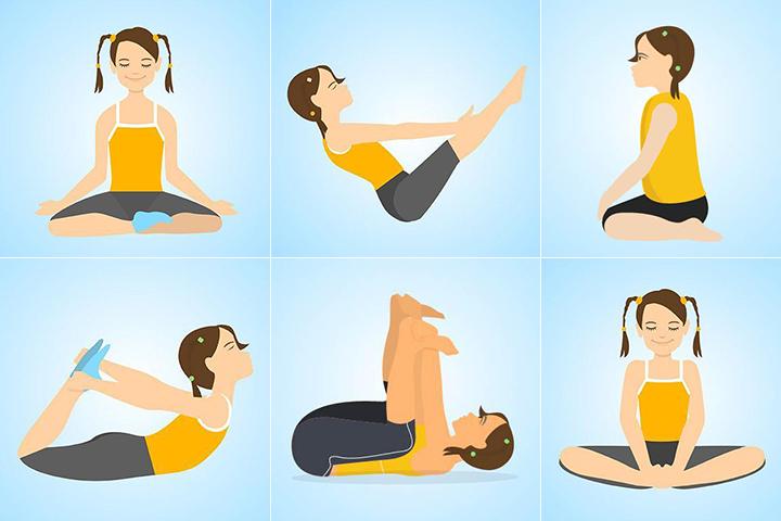 Meilleures positions de yoga pour les enfants