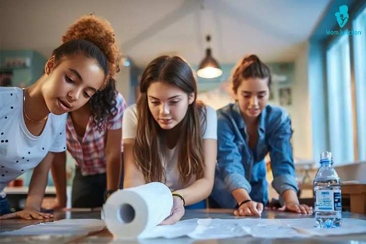 Birthday Party Games For Tweens, Toilet Paper Pull