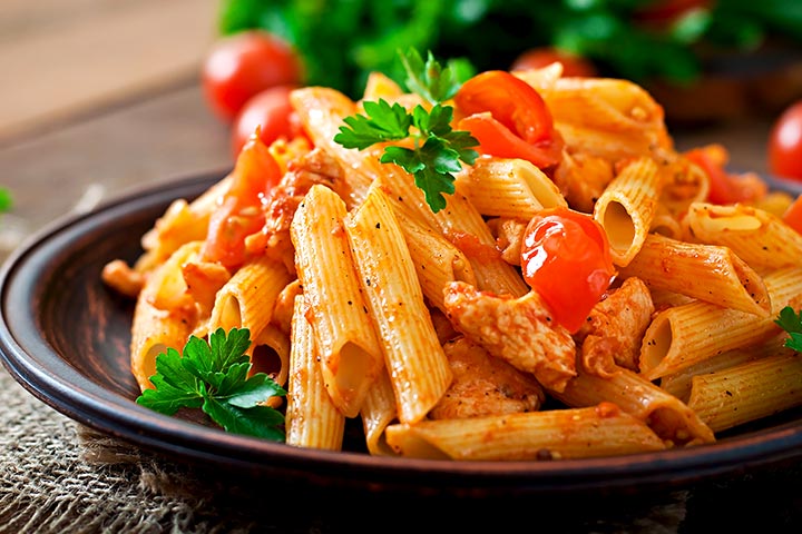 Chicken Bolognese lunch idea for teens