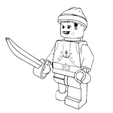 Emmet In A Disguise coloring Page