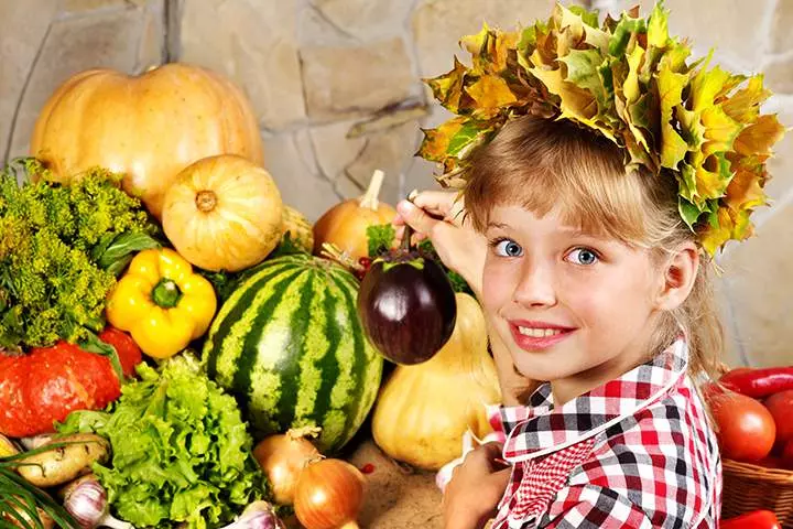 Fall leaves crown, Thanksgiving crafts for kids