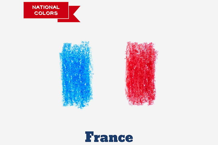 Flags In Crayons