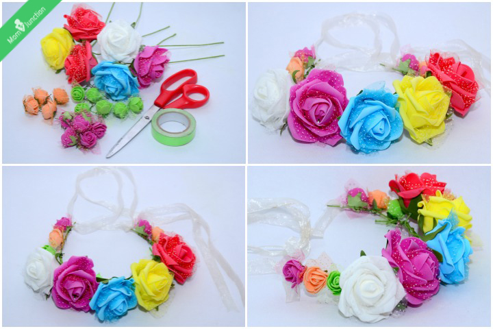 Flower crown art and craft ideas for teenagers