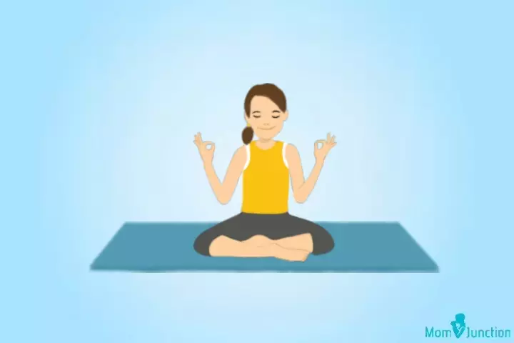 Gyan mudra yoga pose for kids