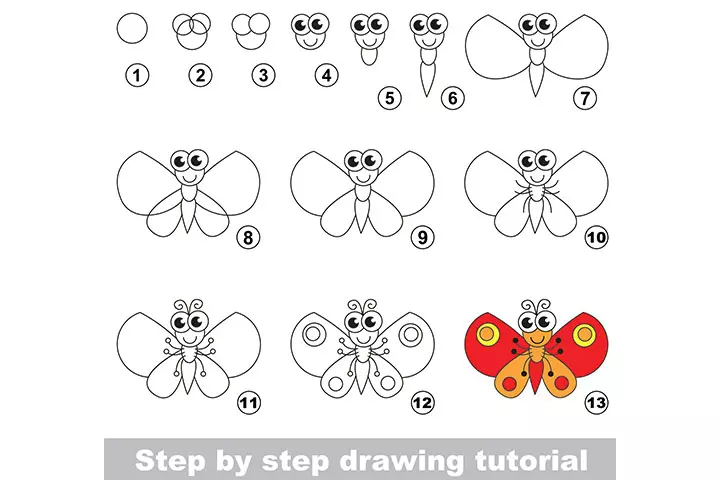 How To Draw A Butterfly