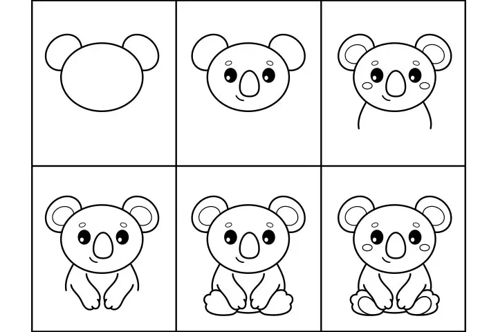 How To Draw A Koala