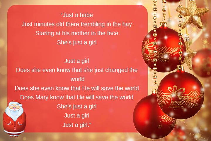 Just A Girl Christmas song for kids
