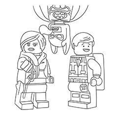 Lego Avengers coloring Page