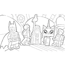 Master Builders Lego Movie coloring Page