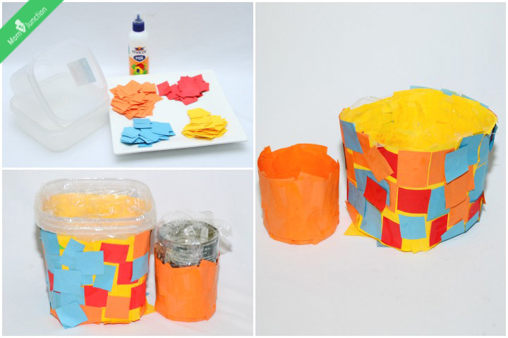 Paper mache pots art and craft ideas for teenagers