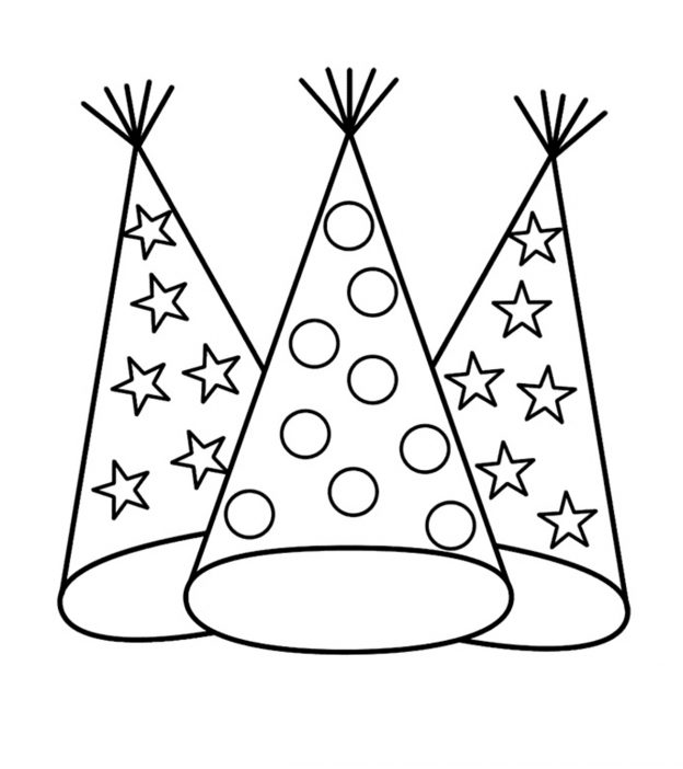 Top 24 New Year Coloring Pages For Toddlers