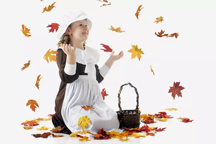 Pilgrim bonnet, Thanksgiving crafts for kids